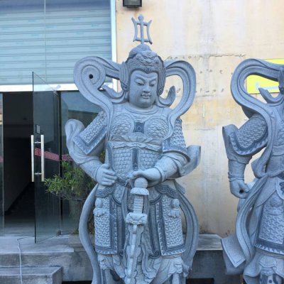 大理石石雕寺庙四大金刚佛像雕塑 金刚雕塑金刚石抽象参数小型