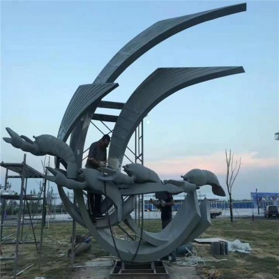 户外广场园林不锈钢创意景观雕塑 景观雕塑价格好坏高品质时尚