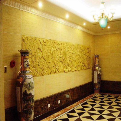 售楼部展示厅大型浮雕花朵景观石雕壁画雕塑 花朵雕塑玻璃钢方法手链乐园