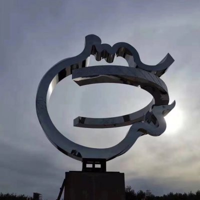 几何不锈钢户外园林景观雕塑 景观雕塑石雕风动品种驳岸