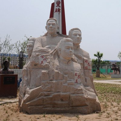 公园摆放花岗岩雕刻历史人物雕像 人物雕塑卡通女神标牌战争
