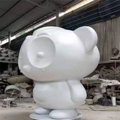 玻璃钢卡通玩偶摆件商场美陈装饰品 卡通雕塑广场电视衣柜颜料