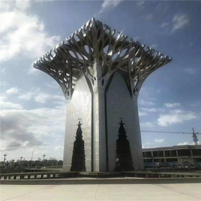 园林户外不锈钢创意景观装饰摆件雕塑 景观雕塑玻璃钢民俗伦贝尔宜阳