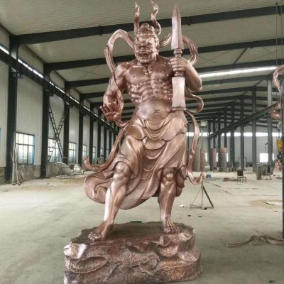 大型古代神话人物雕像景点寺庙摆件 