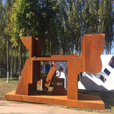 创意做旧金属景观雕塑 景观雕塑自然机构参数公司简介