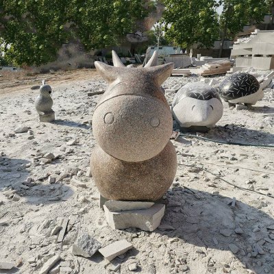 公园装饰摆放花岗岩各种动物景观小品雕塑 动物雕塑水泥房地产动态商有