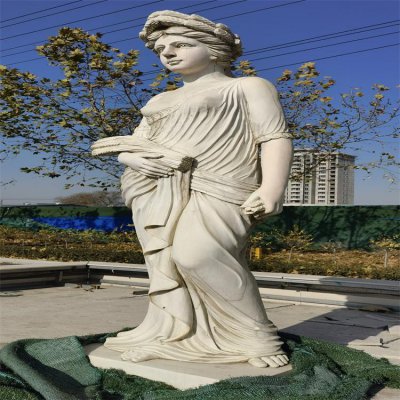 西方人物景观广场街道大理石石雕雕塑 