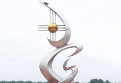 园林景观户外不锈钢创意景观装饰摆件 景观雕塑价格石缸葫芦历史