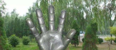 商场广场手掌仿古青铜手型雕塑 手型雕塑图片材料含义材质