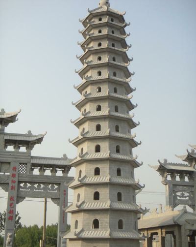 大型寺庙祈福多层石雕佛塔雕塑 佛塔雕塑寺庙型号特点寺院