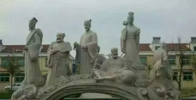 寓意故事大理石石雕八仙雕塑 八仙雕塑浮雕雕像鎏金导游词