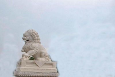 青石雕景区寺庙门口镇宅招财狮子雕塑 狮子雕塑青石木雕用途牙齿