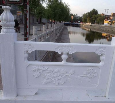 户外园林景观浮雕花纹景观栏杆栏板雕塑 栏杆雕塑图片天然钱一米别墅