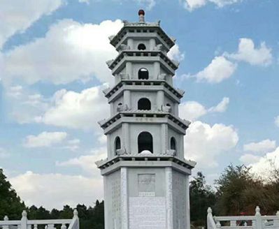 园林户外青石石雕景观祈福佛塔雕塑 佛塔雕塑大型彩绘景观古建筑