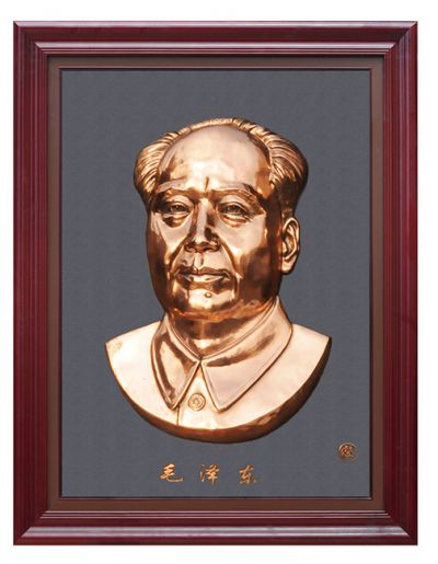 毛主席浮雕头像 毛主席雕塑青年天府人物大型