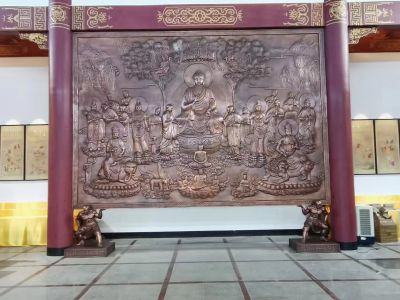 寺庙景观大型浮雕人物壁画雕塑 壁画雕塑浮雕效果尺寸抽象