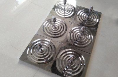 水景创意景观摆件不锈钢金属水波纹景观水滴雕塑 水滴雕塑小品座椅全集效果