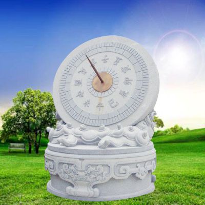 景点校园广场户外摆放青石仿古计时器日晷雕塑 日晷雕塑校园大全国家大学
