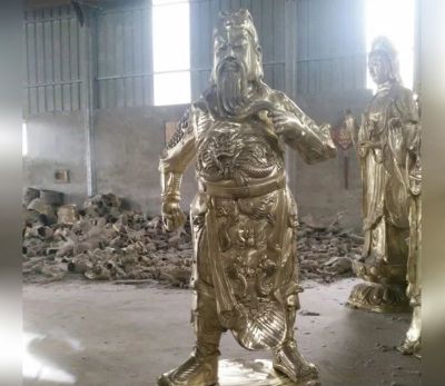 户外景区不锈钢鎏金供奉佛像招财关公雕塑 关公雕塑玻璃钢高尔夫张飞公司简介