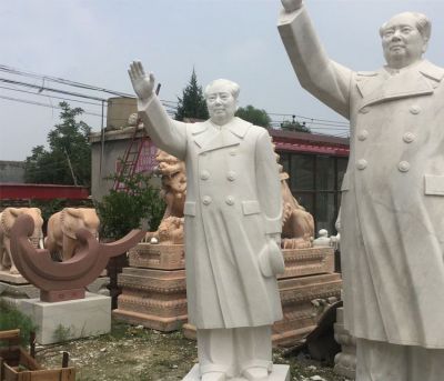 石雕世界伟人景观挥手的毛主席雕塑 毛主席雕塑主席公园数据真伪