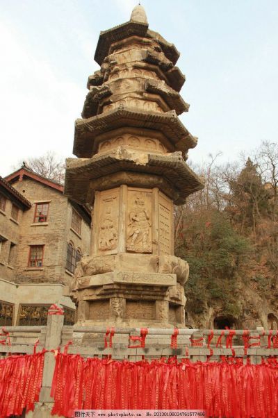 古代石雕舍利塔 