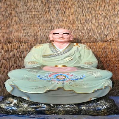 寺庙佛像摆件玻璃钢十八罗汉雕塑