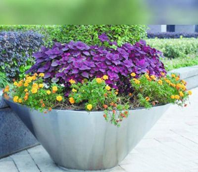 公园不锈钢景观花盆雕塑雕塑 花盆雕塑石雕技巧画像书籍
