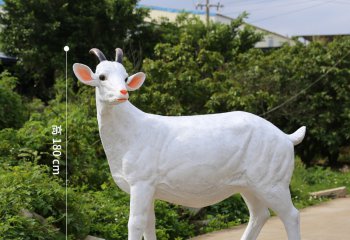 仿真玻璃钢山羊雕刻