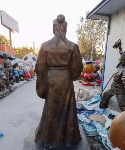 古代名医铜雕华佗雕塑 名医雕塑铜雕历史大全摆件