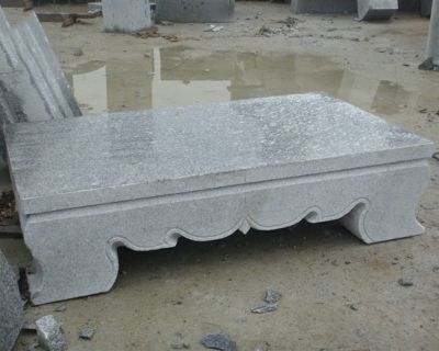 墓园摆放花岗岩雕刻中式供桌雕塑 供桌雕塑寺庙价钱制作观音
