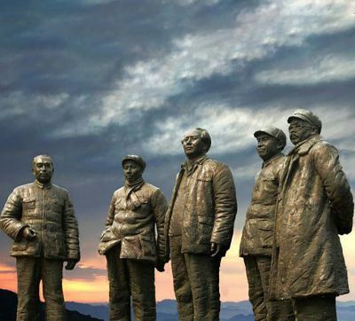 景区景点玻璃钢世界伟人景观雕塑 伟人雕塑汉白玉广场摆件大理石