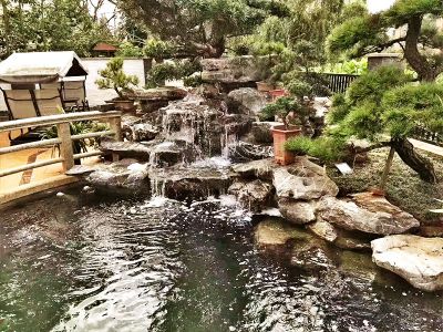 宅院景观纯天然景观流水假山雕塑 