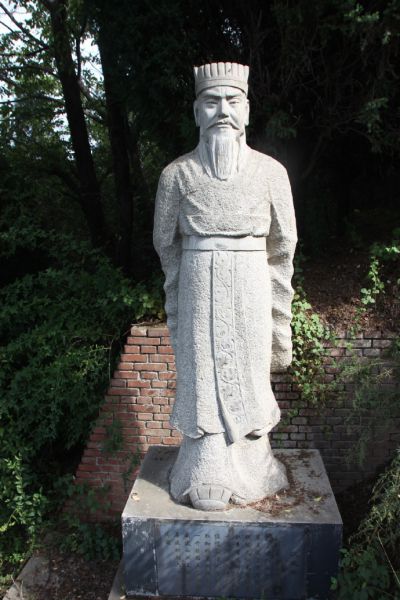 园林户外大理石石雕古代人物景观装饰雕塑 