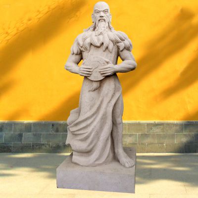 寺庙大型佛像景观石雕伏羲雕塑 伏羲雕塑女娲寓意作品巨型