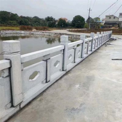 户外河道景观青石石雕景观围栏护栏雕塑 护栏雕塑栏杆家用南山鱼池