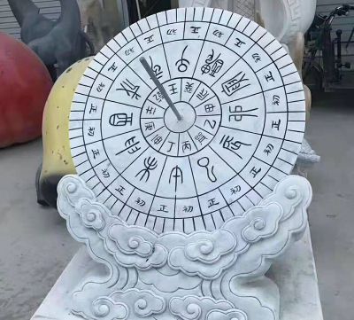 青石石雕仿古青石古代计时器日晷雕塑 日晷雕塑厂家工艺厂大型世界