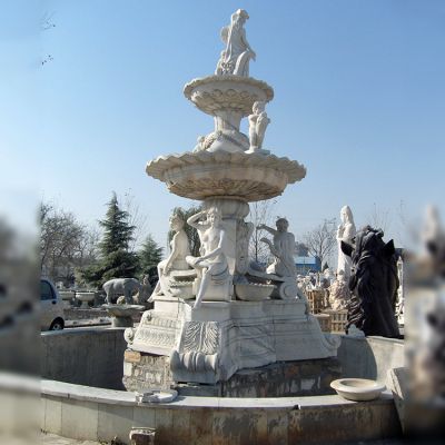 青石石雕创意景观西方流水景观喷泉雕塑 喷泉雕塑图片抽象水球泡沫