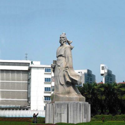 园林景区广场大型石雕人物雕塑 