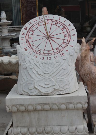 青石石雕景观校园古代计时器雕塑 景观雕塑造型壁画崇左路口
