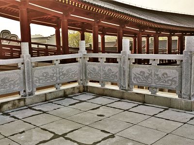 青石浮雕景观创意园林户外栏杆栏板雕塑 