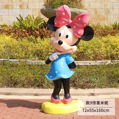 玻璃钢创意公园装饰摆件米妮雕塑