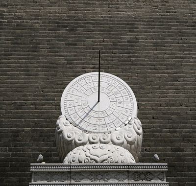校园景观仿古做旧古代计时器日晷雕塑 日晷雕塑校园名单新型花坛