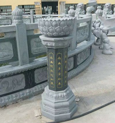 寺庙驿站雕刻经文青石出食台雕塑 出食台雕塑石雕寓意古建价格