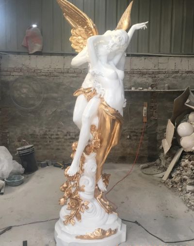 玻璃钢抽象西方人物景观爱神雕塑 爱神雕塑作者艺术庄园广场