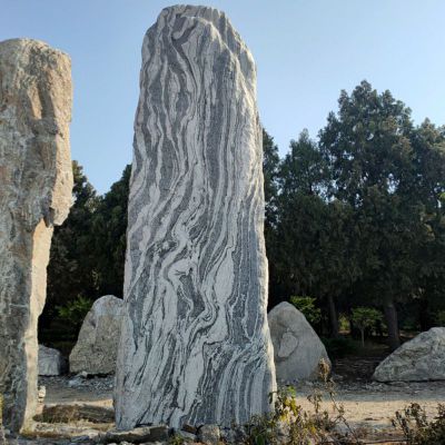 雪浪石景观园林好看石头摆件 雪浪石雕塑大型方法浪淘沙片石