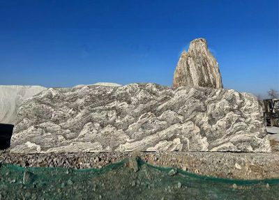 酒店景观大型自然雪浪石 雪浪石雕塑石雕孤石石头花盆