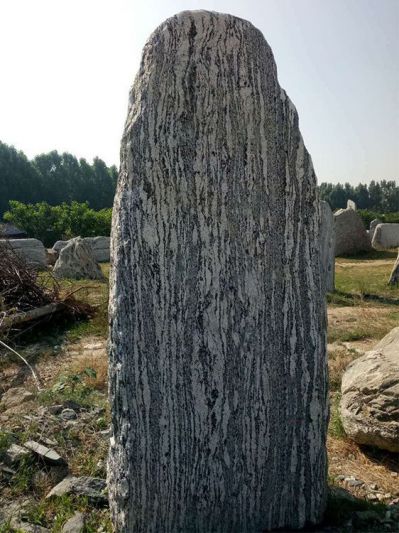 自然风景石刻字大理石地标石 
