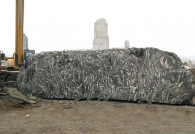 工厂门口大型雪浪石地标石头 雪浪石雕塑制作用途基地成分