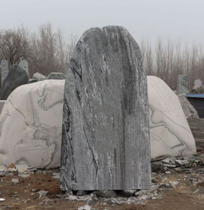 村口摆放景观刻字标识雪浪石 雪浪石雕塑石雕花缸厚度简介